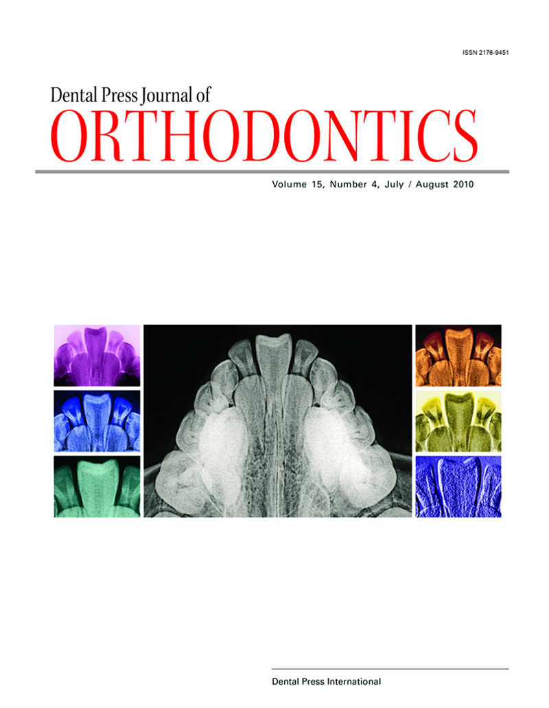 Dental Press Journal of Orthodontics - v. 15, no. 4