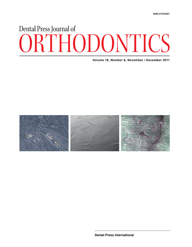 Dental Press Journal of Orthodontics - v. 16, no. 6