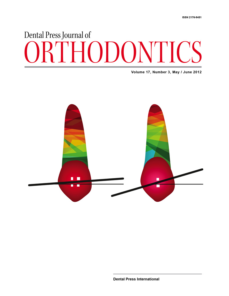 Dental Press Journal of Orthodontics - v. 17, no. 3