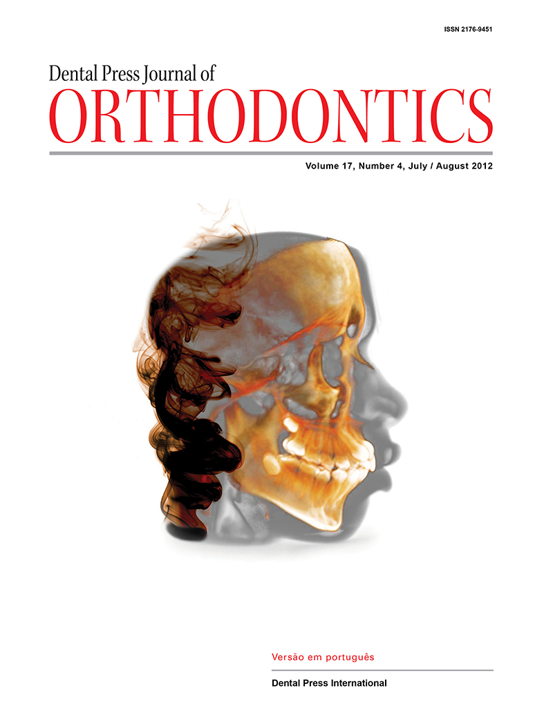 Dental Press Journal of Orthodontics - v. 17, no. 4