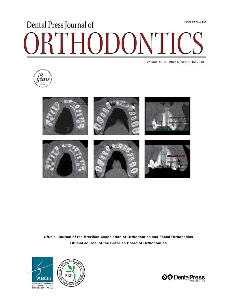 Dental Press Journal of Orthodontics - v. 18, no. 5