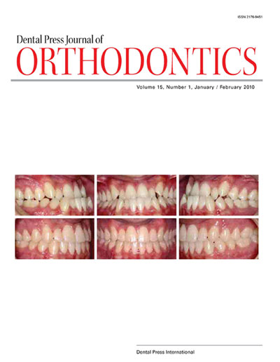 Dental Press Journal of Orthodontics - v. 15, no. 1