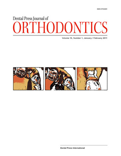 Dental Press Journal of Orthodontics - v. 16, no. 1