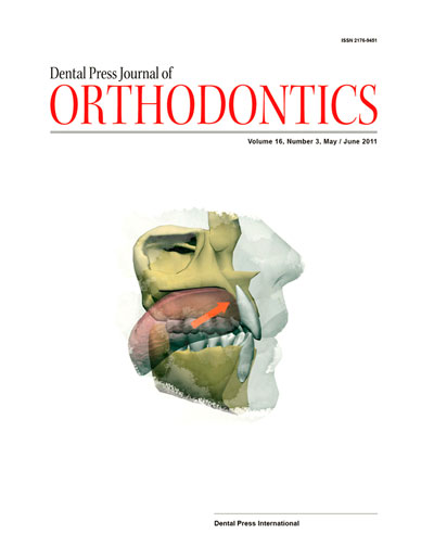 Dental Press Journal of Orthodontics - v. 16, no. 3