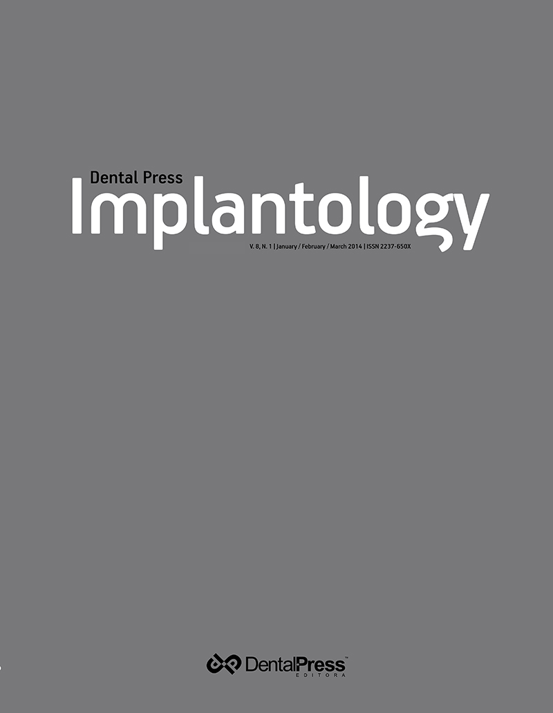 Dental Press Implantology - v. 08, no. 1